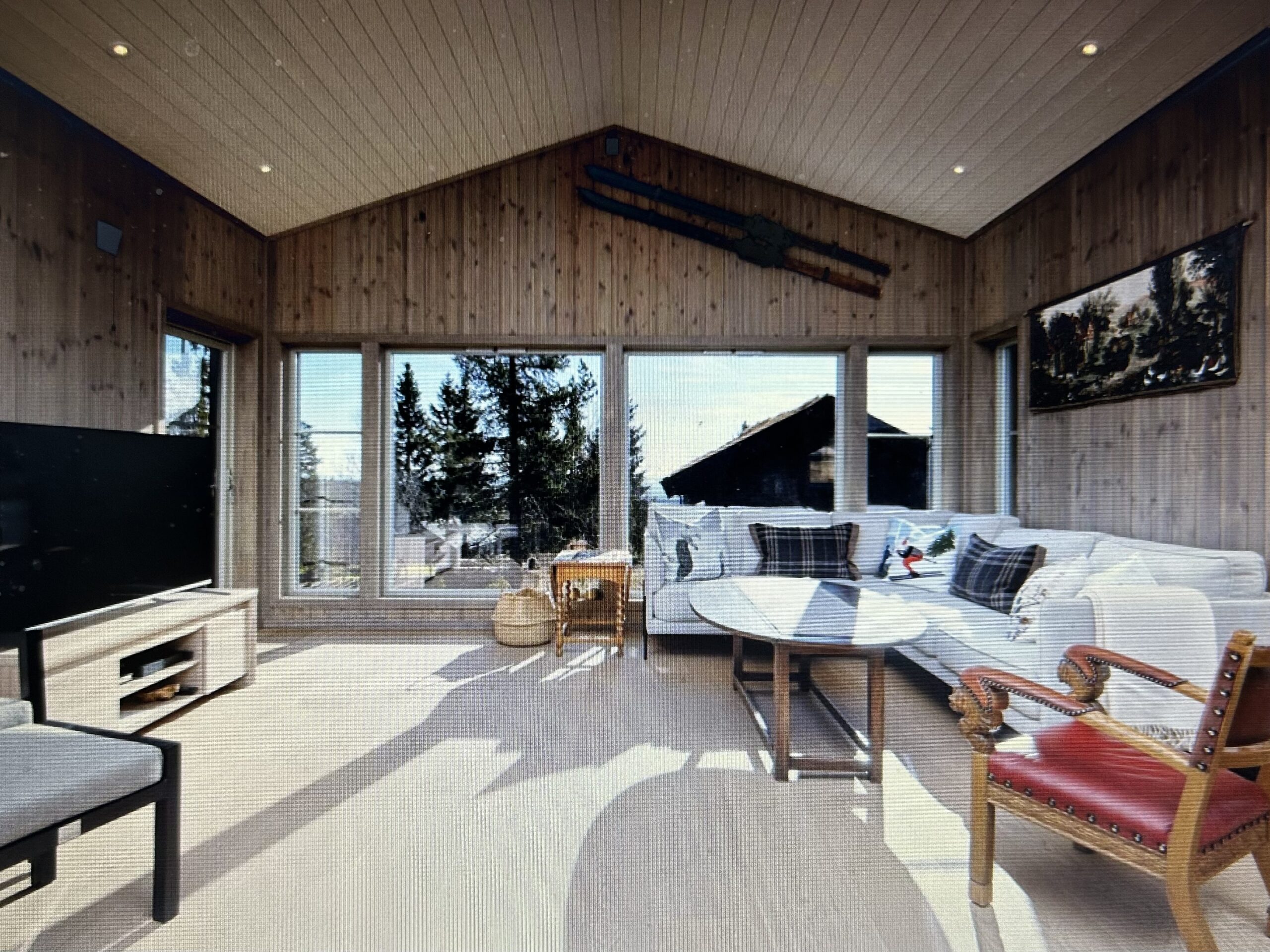 313. Hytte 10 + personer, 5 soverom inkl. loftstue, Oslo lufthavn Gardermoen 1 time, bad, kjøkken, stue, terasse, ski/alåin, turvandring, Innlandet. - Bilde 6