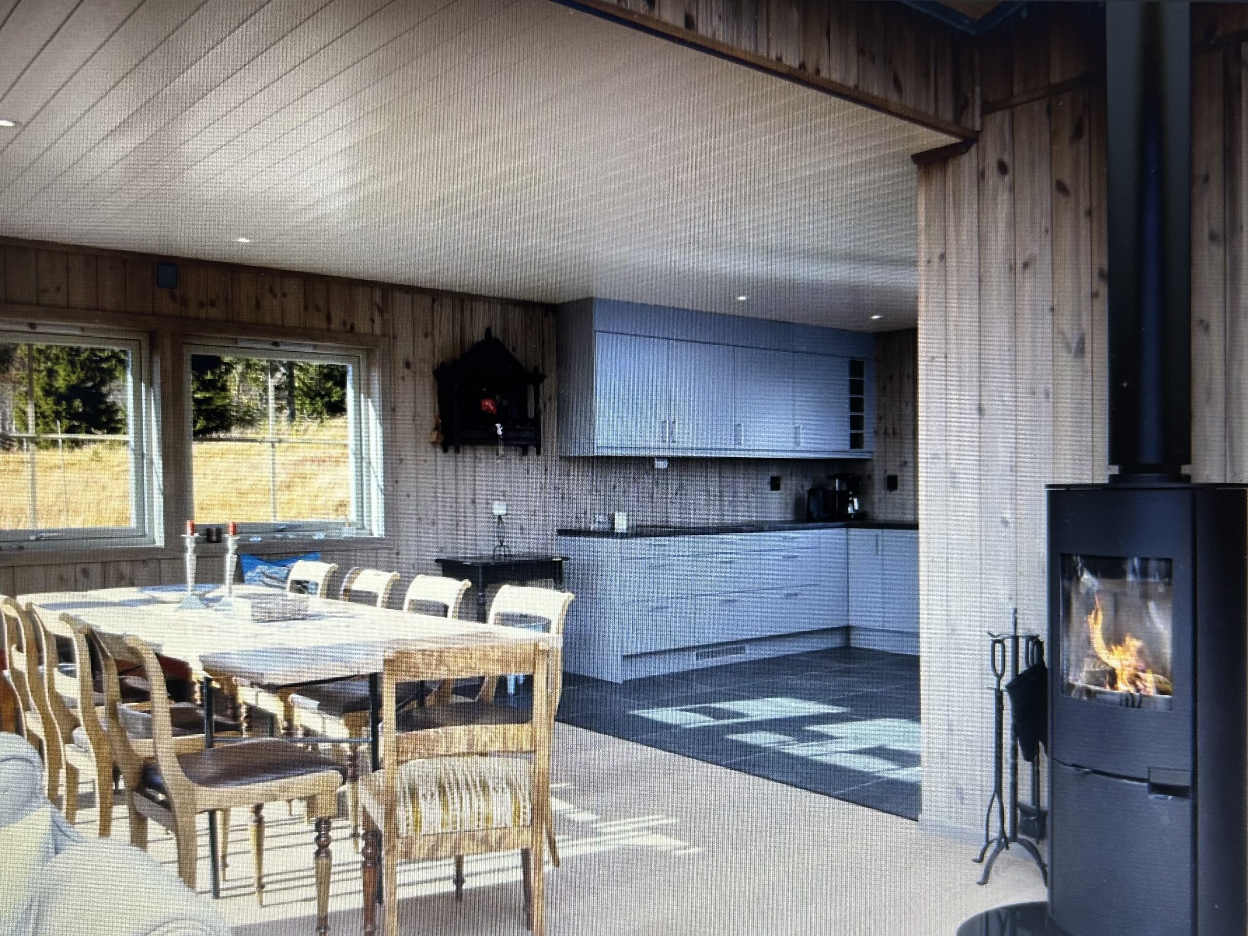 313. Hytte 10 + personer, 5 soverom inkl. loftstue, Oslo lufthavn Gardermoen 1 time, bad, kjøkken, stue, terasse, ski/alåin, turvandring, Innlandet. - Bilde 7